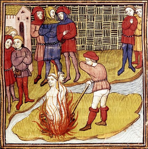 18 mars 1314 - Exécution du grand maître des Templiers