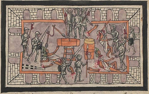 22 mai 1520 - Aztèques - Massacre du Templo Mayor