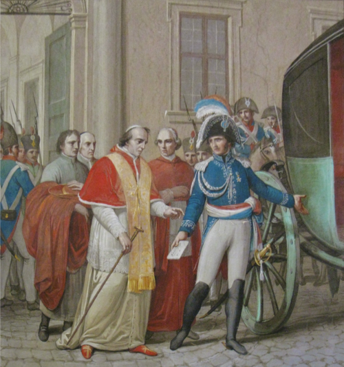 6 juillet 1809 - Enlèvement du pape Pie VII par le général Radet