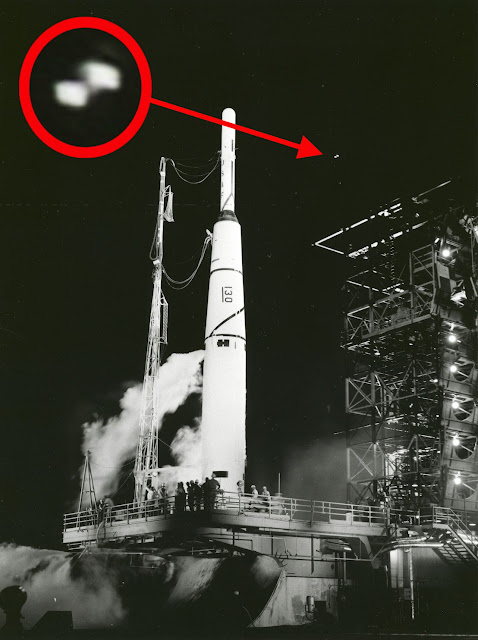 NASA - UFO over Pioneer 1 on October 1958
