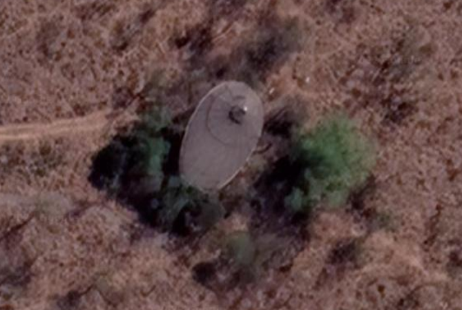 Google Maps - Flying saucer found near Pretoria