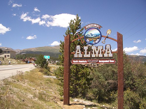 Objet non identifié dans le Ciel d'Alma, Colorado