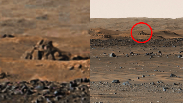 Templo extraterrestre encontrado en Marte en abril de 2022