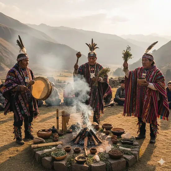 Peruvian Shamans Offer Bold Predictions for Global Leaders in New Year Ritual