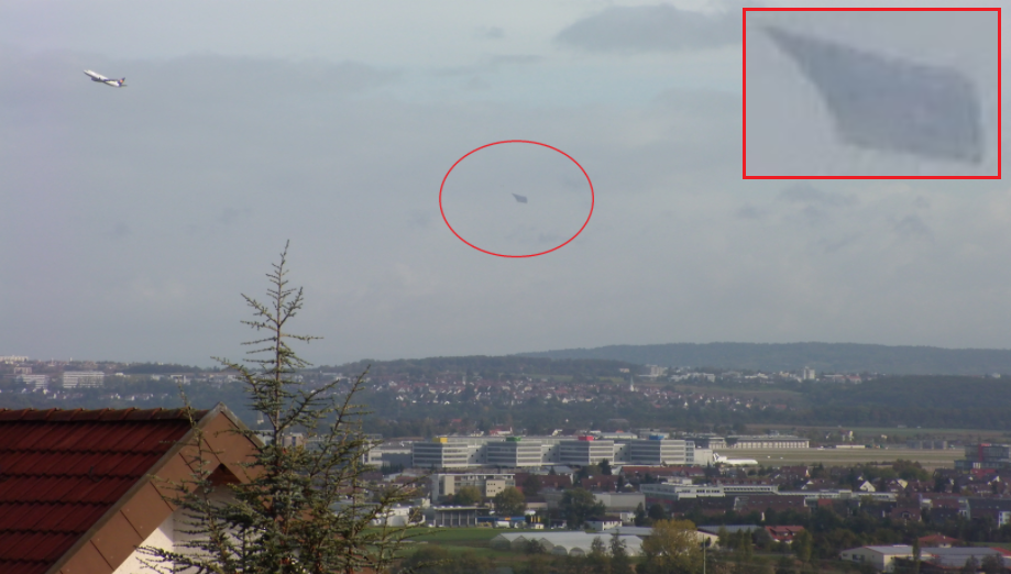 UFO over Stuttgart in 2011