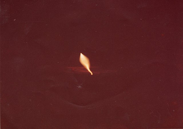 A UFO over the Canary Islands in 1976