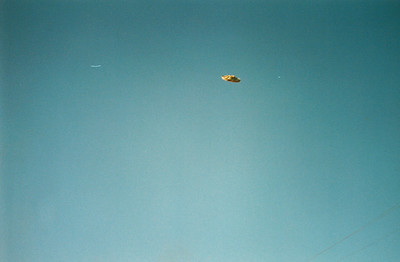 A yellow UFO at Bassendean in 1991