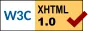 Valid XHTML 1.0 Transitional